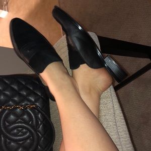 Saks Fifth Ave size 7 backless mules